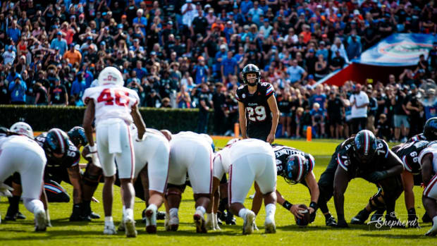 Florida kicker Trey Smack